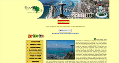 Desktop Screenshot of exotictours.com.br