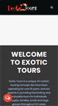 Mobile Screenshot of exotictours.lk